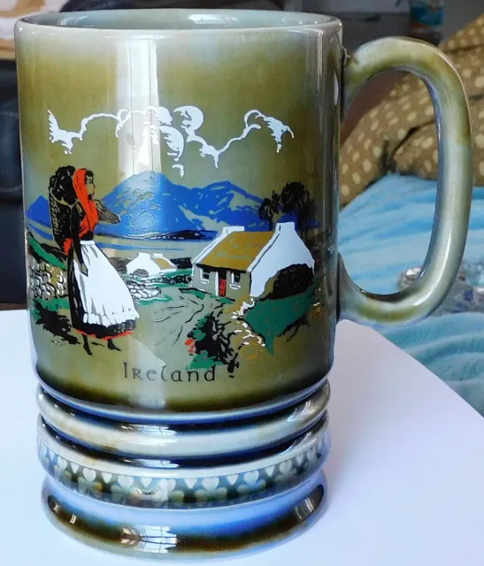 Ireland Coffee Tea Mug Cup Colorful Decorative Souvenir, Made in Ireland