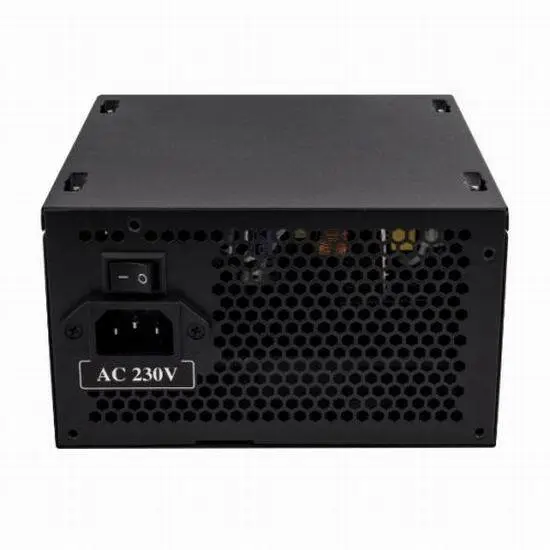 750W PSU ATX 12V PFC activo 6x SATA PCIe ventilador silencioso 4 PIN Molex disquete negro 3