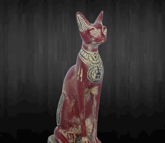 ANTIGUA ESTATUA FARAÓNICA DE BASTET Antiguo Egipto Antiguo Gato Bast...