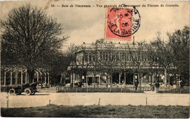 CPA Vincennes vue generale du Restaurant du Plateau (1348903)