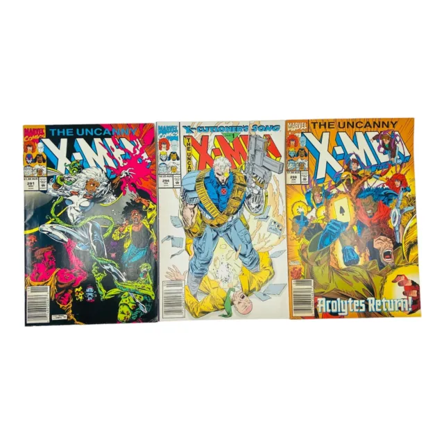 Vintage Marvel Comics The Uncanny X-Men 1992-93 02461 Lot x 3 #291 #294 #298
