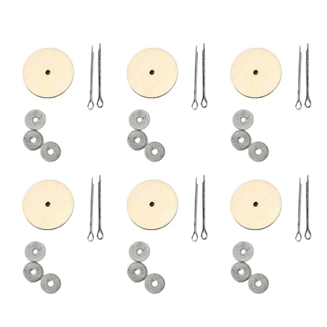 Juego de 20 accesorios para hacer osos suministros de reparación de muñecas botón