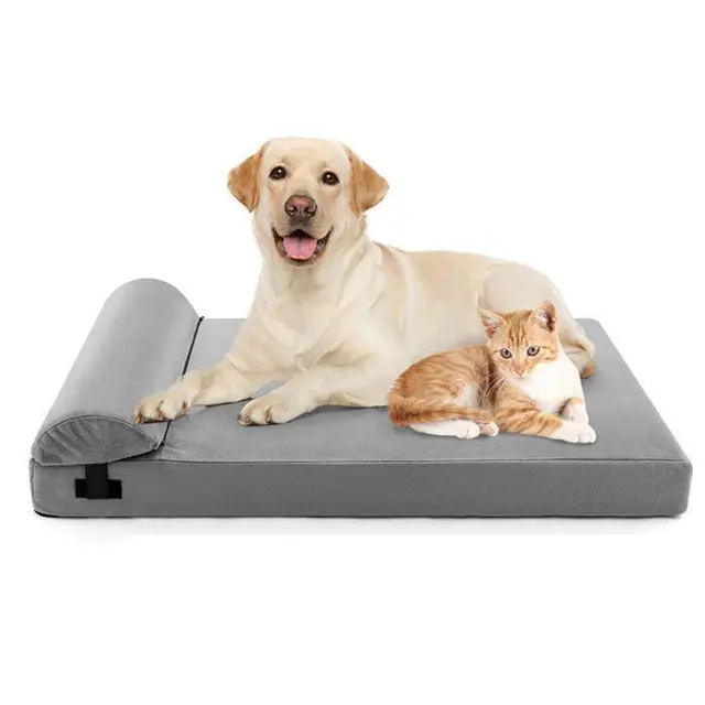 Super Soft Large Orthopedic Memory Foam Dog Beds Pet Crate Jumbo Mattress Cat 9
