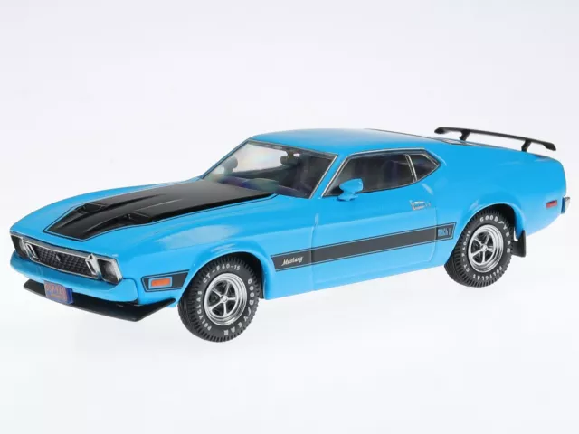 Ford Mustang Mach 1 1973 bleu véhicule miniature PRD399 PremiumX 1:43