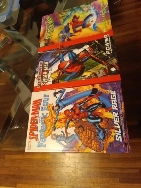 Spider-Man And The Fantastic Four Silver Rage & Spiderman Ultimate & Untold Tale