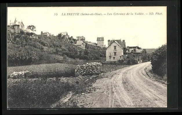 CPA La Frette, Les Coteaux de la Vallee