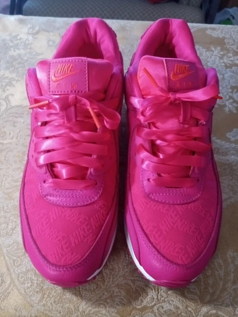 Women's Nike Air Max 90 Valentine's Day 2022 Hot Pink/White DQ7783-600 11.5 READ Women's Nike Air Max 90 Valentine's Day 2022 Hot Pink/White DQ7783-600 11.5 READ