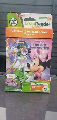 LeapFrog Disney Minnie Mouse The Big Bow-Nanza for LeapReader Junior & Tag