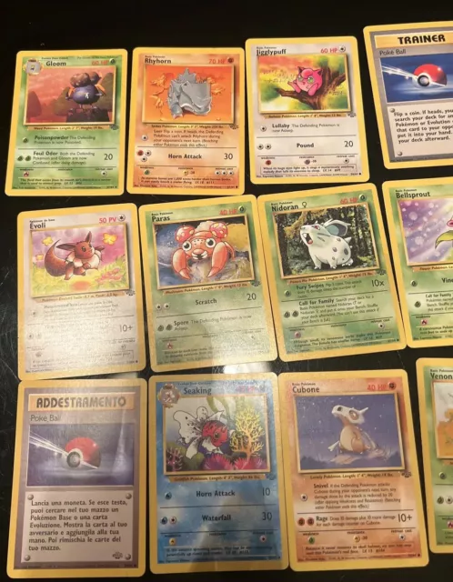 Pokemon Tcg Partial Fossil Set 23 Cards Total Common/Uncommon