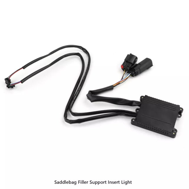 LED Insert Saddlebag Filler Support Lights Pour Touring Electra Glide ChromeC A 3