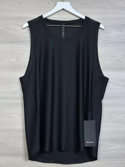 Lululemon Relaxed Sport Tank Jordan Clarkson Relaxed Fit Size M Black 00167