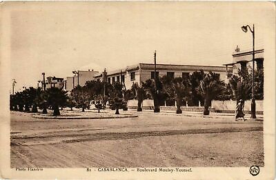 CPA AK Casablanca - Boulevard Moulay-Youssef MAROC (963423)