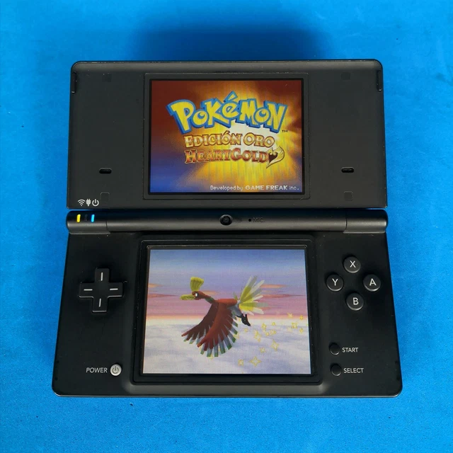 NINTENDO DSI POKEMON NEGRA EDICIÓN Especial Pokemon Blanca Perfecto Estado