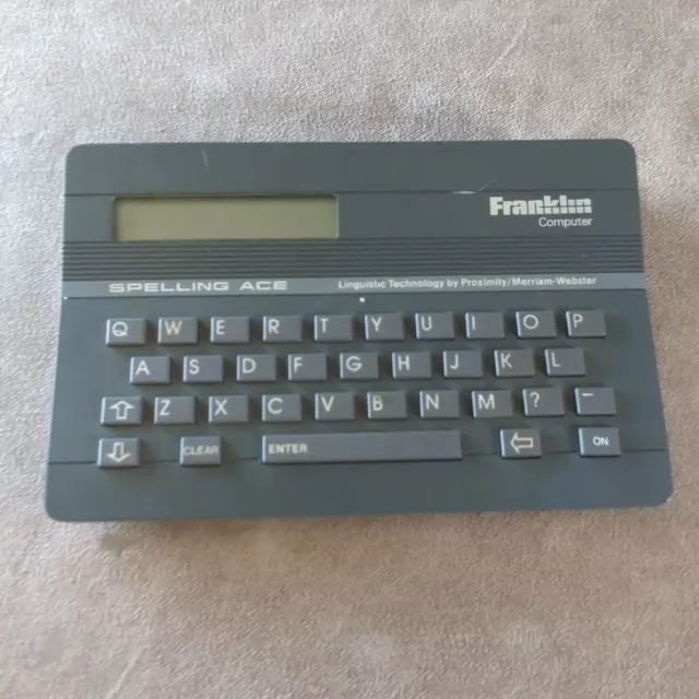 Franklin Computer Spelling Ace SA-98 Electronic Spell Checker 1988