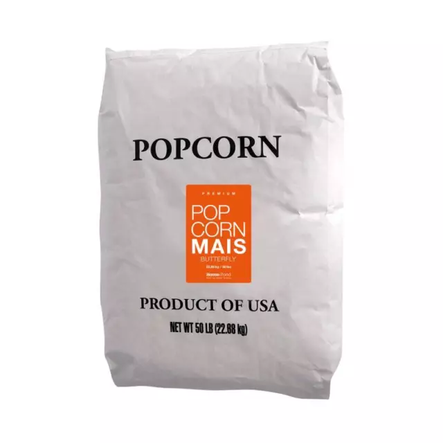 (2,07 EUR/kg) Butterfly Popcornmais 22,68 Kg XXL Sack Kinopopcorn