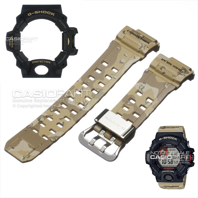 GENUINE CASIO CAMOUFLAGE Watch Band & Bezel G-shock Rangeman GW-9400DCJ ...