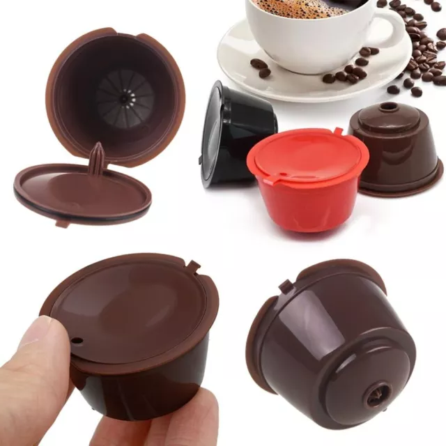 zubehör Mit Pinsel löffel Nachfüllbar Dolce Gusto Kapsel becher Kaffee kapsel