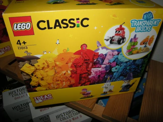 Lego Classic Box Nr. 11013 - 4+ Jahre KREATIV / BUNTE DURCHSICHTIGE STEINE OVP