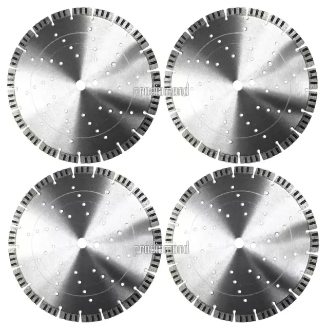 12" x4 16MM TURBO Paver/GraniteStone/Concrete/Masonry/Precast Diamond Blade-BEST