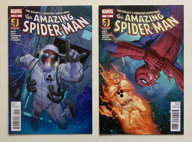 Amazing Spider-Man #680 & 681 (Marvel 2012) 2 x VF & NM condition comics