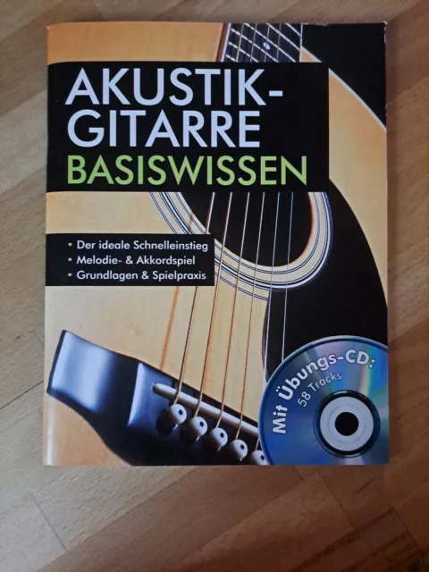 Akustik Gitarre Basiswissen von Frank Walter | Buch mit Übungs-CD