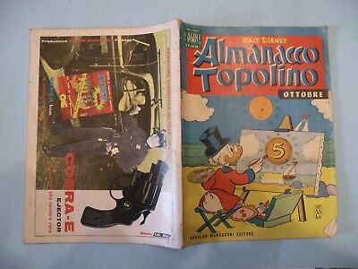 Almanacco Topolino 1965 N° 10 Mondadori Disney Orig. Molto Buono No Bollino