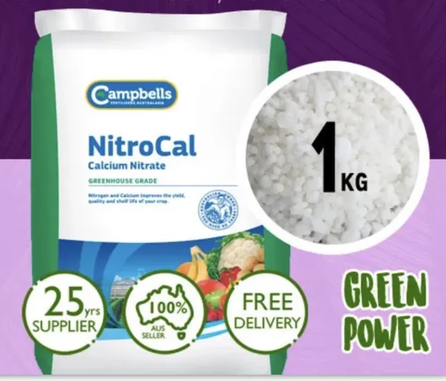 1kg NitroCal Plant Nutrient Soluble AU Made