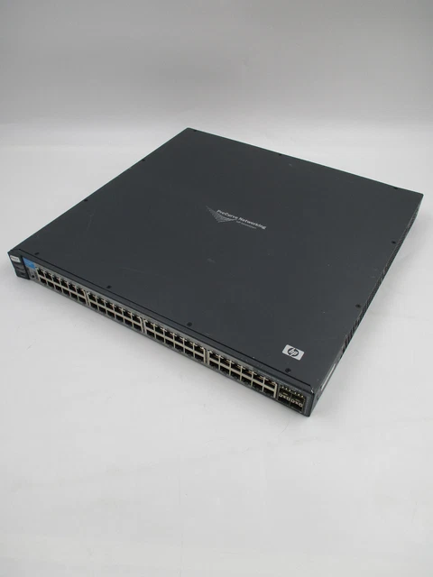 HP ProCurve 2900-48G 48-Port Gigabit Ethernet Switch W/10G Module J9050A Tested