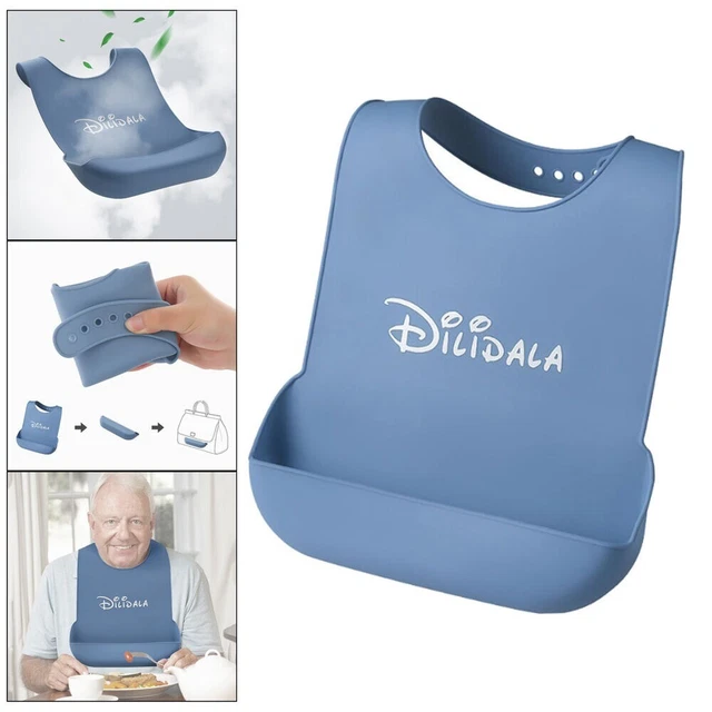 Protettore Alimentazione Silicone Adulti Pazienti Alimentazione Adulti Bavaglino Adulti Bavaglini