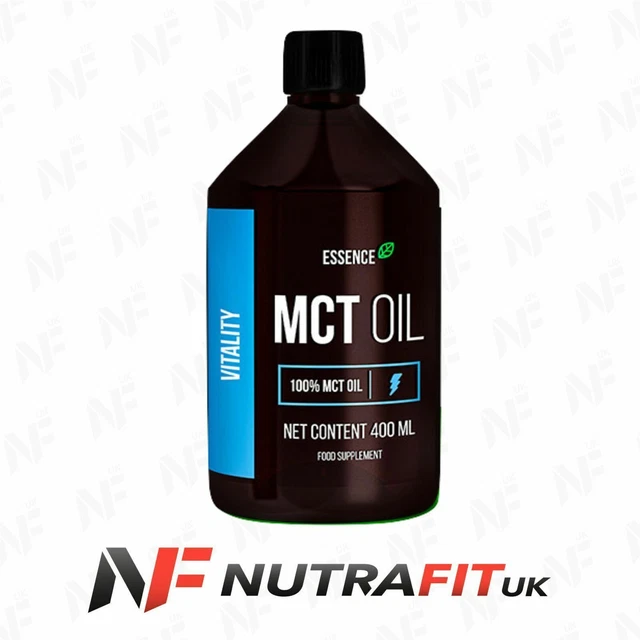 ESSENCE MCT OIL VITALITY 100% pure fatty acids diet weight fat loss energy 400ml
