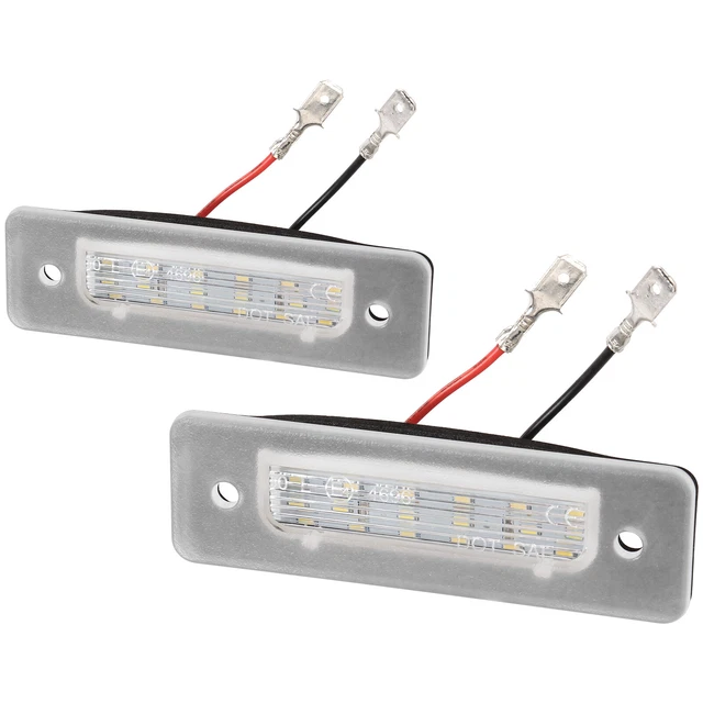 Illuminazione targa LED luce omologazione elettrica per BMW E30 E12 E28 E24 E23 M1 Z1