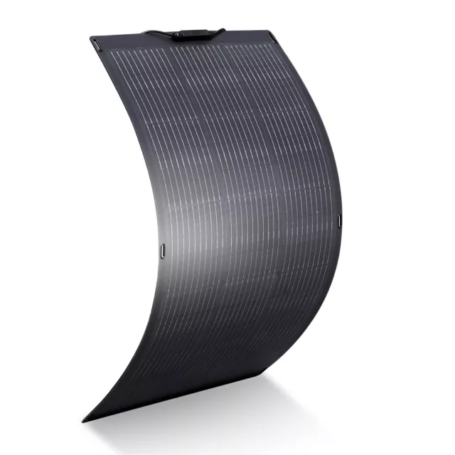 ALLPOWERS Flexible Solarpanel IP68 Hocheffizient 100W Solarmodule für Dächer DHL