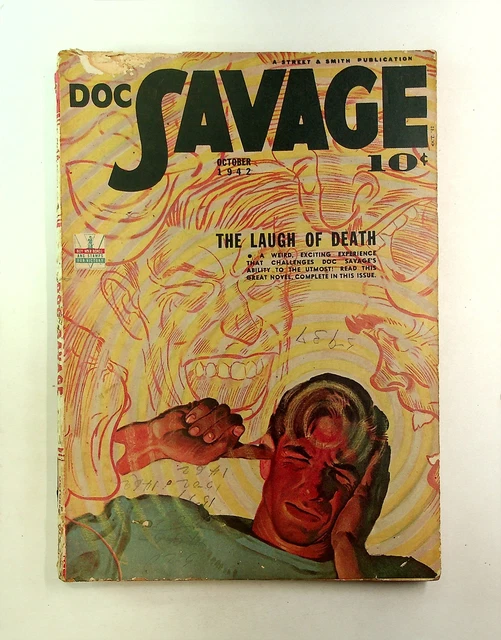 Doc Savage Pulp Oct 1942 GD+ 2.5