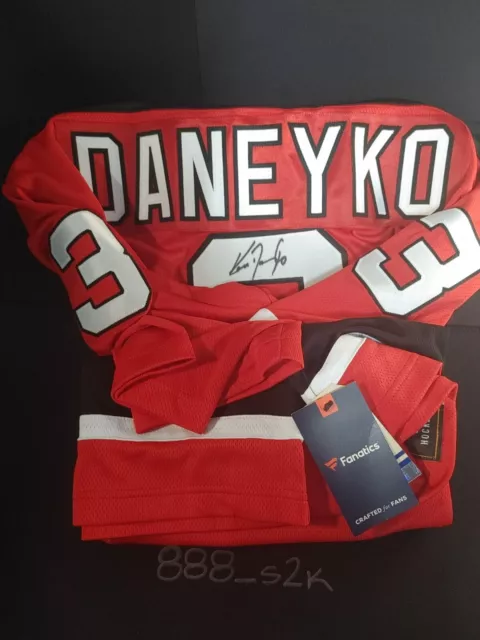 Ken Daneyko Jersey Autographed with COA New Jersey Devils XL