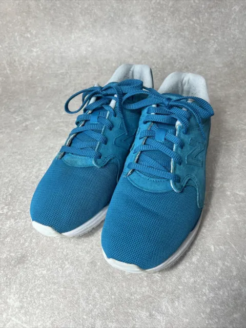 New Balance Rev Lite 1550 Running/ Gym Blue Turquoise Trainers Suede Size 8 Uk