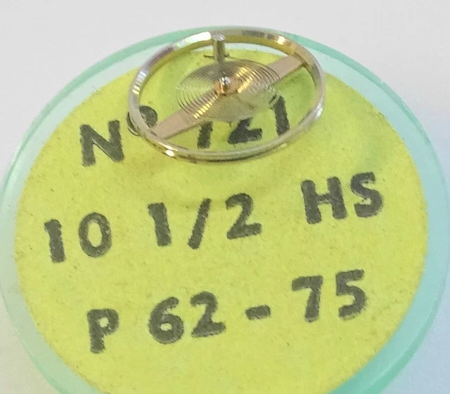 Balancier De Montre H.S. Lorsa Savoie - Calibre P.62 - Pièce Détachée NOS