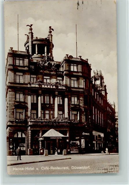 11023477 - 4000 Duesseldorf Hansa-Hotel Café Restaurant Duesseldorf Stadtkreis