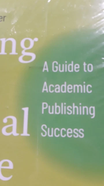 Writing Your Journal Article in Twelve Weeks Second Edition W Belcher New Sealed 2