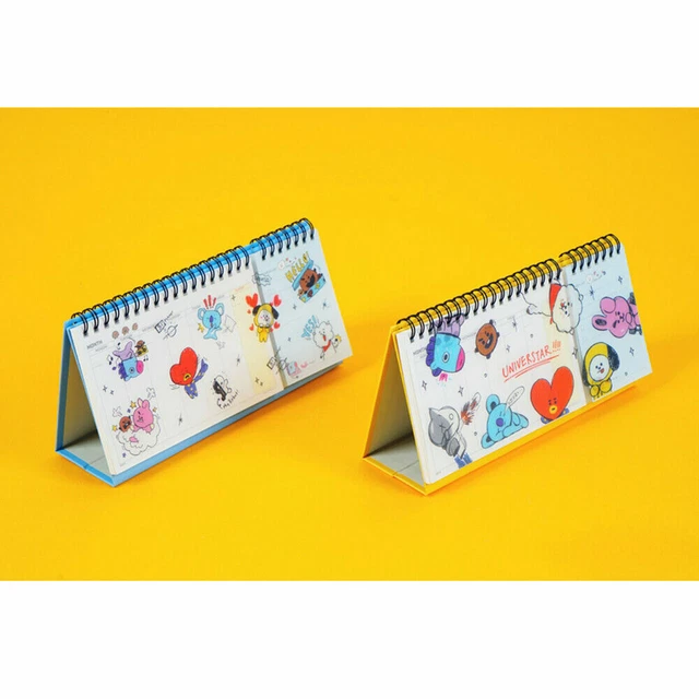 OFFICIAL BT21 WEEKLY Planner K-POP BTS Bangtan Boys Goods (2 Type) EUR ...