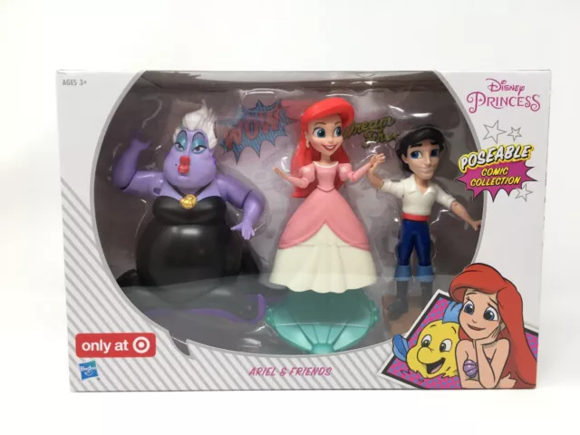 Disney Princess Ariel And Friends Poseable Comic Collection The Little Mermaid £17 29 Picclick Uk