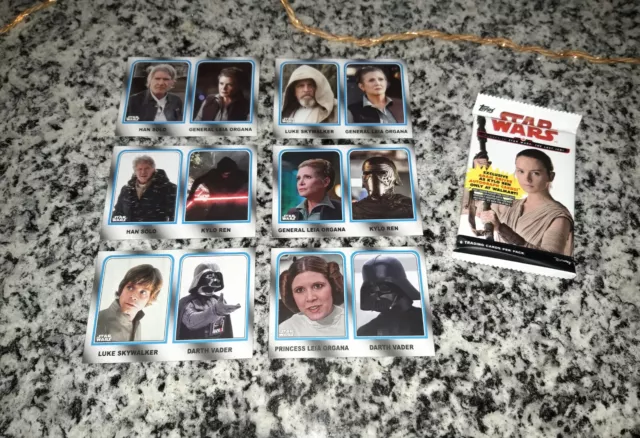 Journey To Star Wars The Last Jedi   2017   Trading Cards