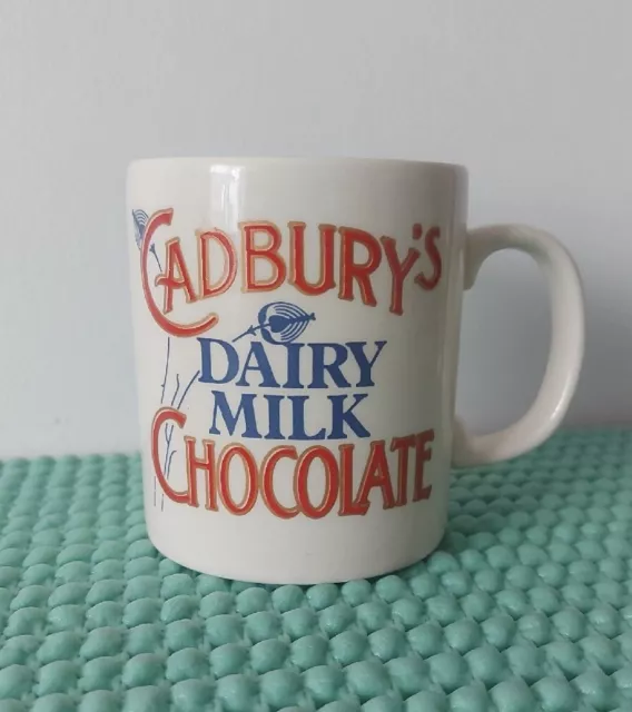 Cadbury's Dairy Milk Chocolate Retro Vintage Style Mug Coloroll Kilncraft 80's