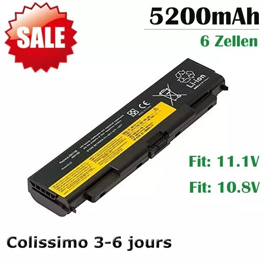 Batterie pour IBM Lenovo ThinkPad L440 L540 T440 T440P T540 T540P W540