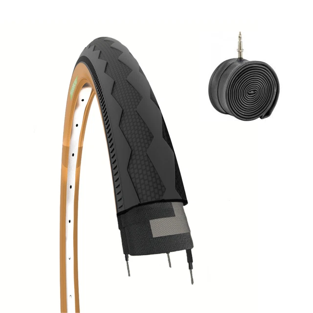 Pneu Hutchinson Krono Compétition Gold 700x23C - Tubulaire Vintage - Neuf