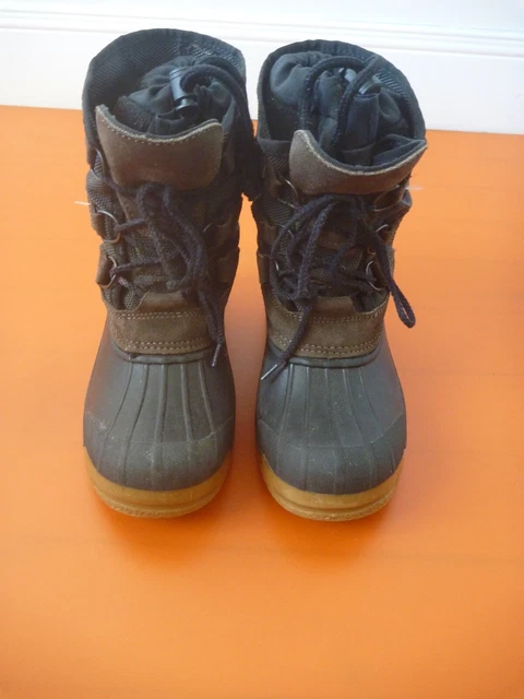 BOTTES APR S SKI enfant neige hiver CANADIAN 33 34 chaussons