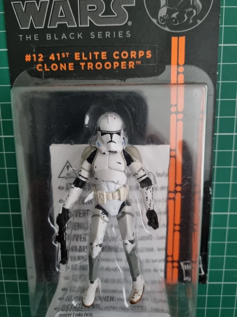 STAR WARS 41ST Elite Corps Clone Trooper 3.75" The Black Series #12 ...