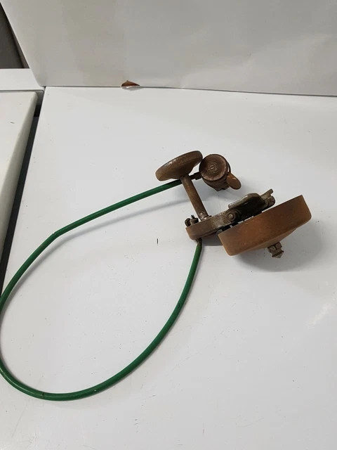 Sonnette De Vélo Vintage ROTA - Modèle Tourbillon - Acier - 1940/60