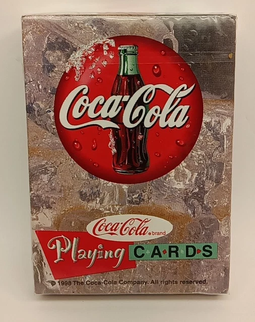 Vintag Coca Cola Playing Cards Vintage 1998 Coke Polar Bears No. 351 Sealed