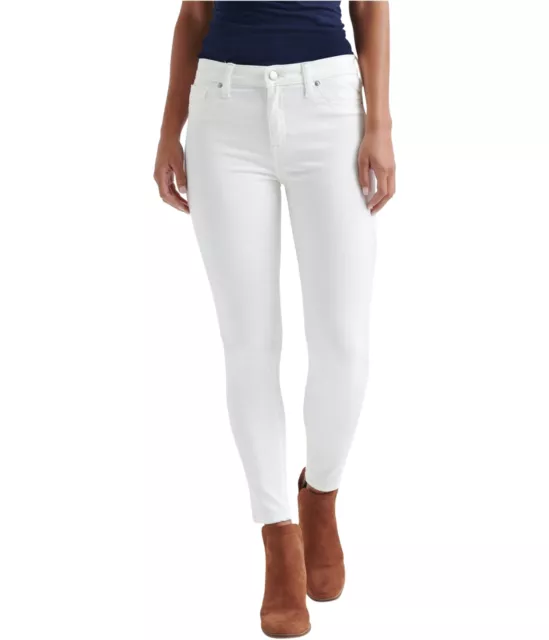 Lucky Brand Womens Ava Skinny Fit Jeans, White, 10