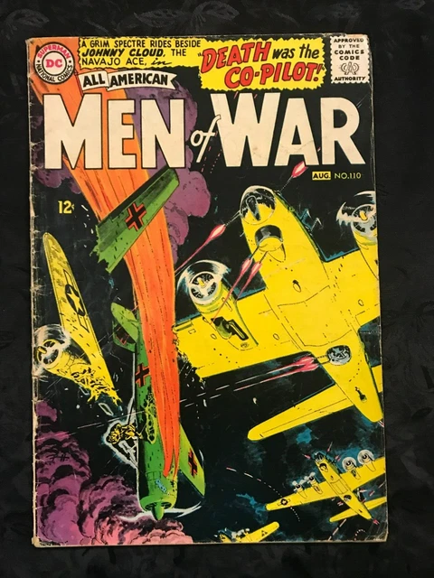 Silver Age 1963 1965 DC All American Men of War 2 Comic Book Lot 98 110